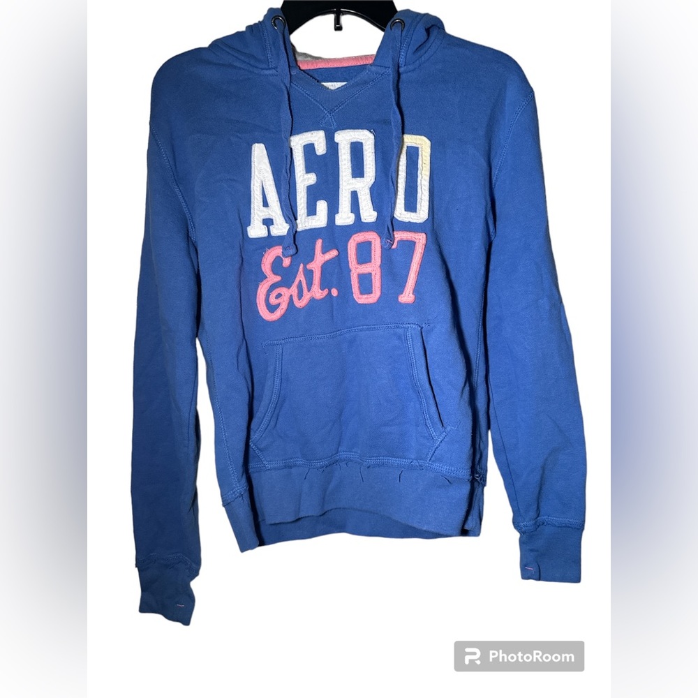 Aeropostale blue hoodie
